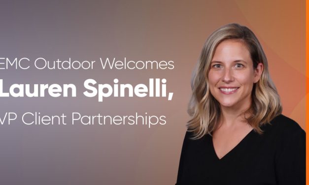 EMC Outdoor Welcomes Lauren Spinelli, VP Client Partnerships