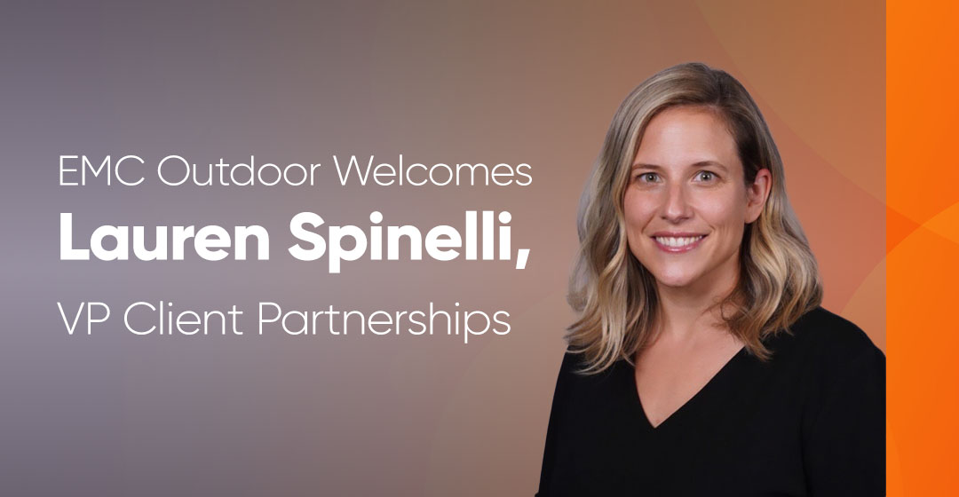 EMC Outdoor Welcomes Lauren Spinelli, VP Client Partnerships