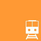 commuter rail advertising icon