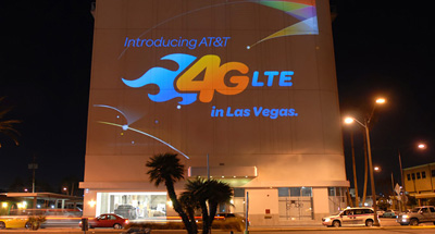 Mobile Projection Advertising for ATT