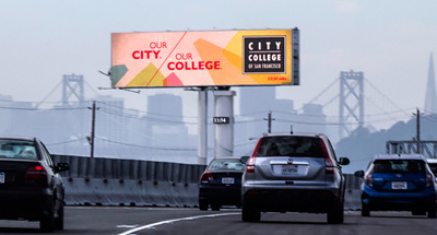 Digital Billboard Advertising for City College of San Francisco