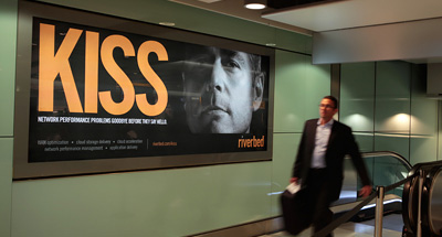 Airport Advertising for Riverbed Technologies