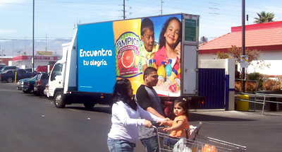 Mobile Billboard Advertising for Tampico