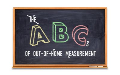 The ABCs of Out-Of-Home Measurement
