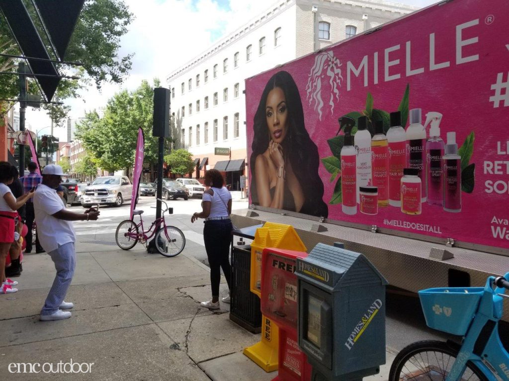 EMC Outdoor-Mielle Organics-Mobile Billboard3