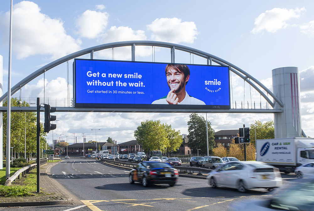 an image of a billboard that shows OOH Advertising Effectiveness